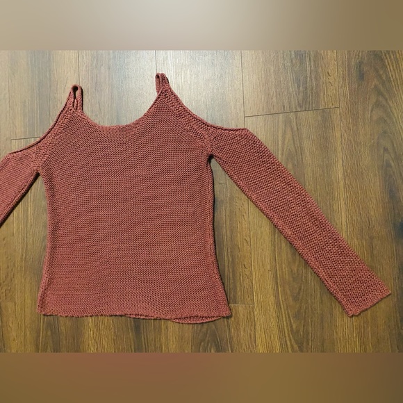 Tilly’s Razzle Dazzle Mauve Knit Sweater XS - Picture 8 of 9